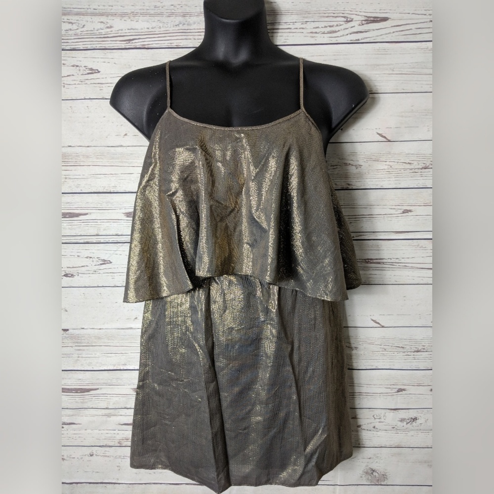 Elizabeth and James XS Gold Brenna Tank Dress - Picture 3 of 8